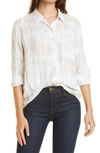 Rails Hunter Plaid Button-up Shirt In Ivory Cream Tide