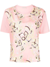 EMILIO PUCCI AFRICANA ABSTRACT-PRINT T-SHIRT