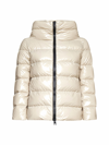 Herno Cappa Gloss Con Manicotti Down Jacket In Chantilly