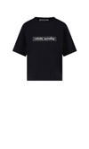 Rotate Birger Christensen Aster Organic Cotton T-shirt In Black