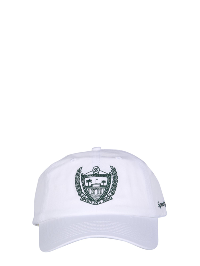 Sporty &amp; Rich Beverly Hills Baseball Hat In Bianco