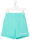 MSGM TEXT PRINT SHORTS