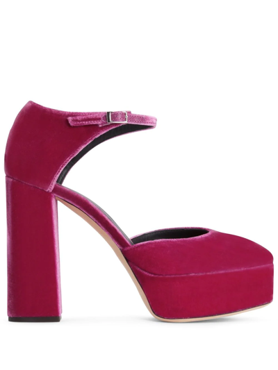 Giuseppe Zanotti Bebe Leo 120mm Pumps In Pink