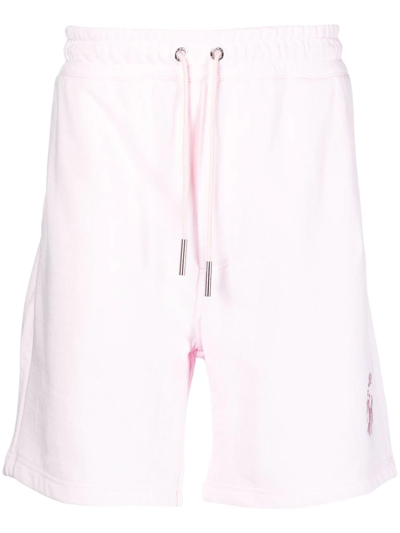Bape Black *a Bathing Ape® Knee-length Deck Shorts In Pink