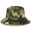 NEW ERA NEW ERA CAMO DETROIT TIGERS 2022 ARMED FORCES DAY BUCKET HAT