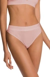Wolford Sheer Touch String Thong In Powder Pink
