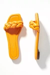 Loeffler Randall Jacks Braided Sandals In Yellow
