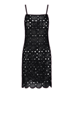 Rotate Birger Christensen Silke Cotton-blend Crochet Minidress