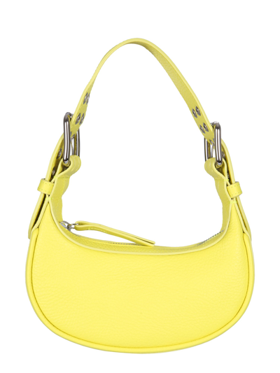 By Far Neon Yellow Soho Mini Bag