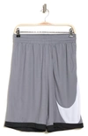 Nike Men's Dri-fit Basketball Shorts In Grey