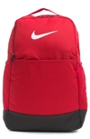 Nike Activewear Backpack In University Red/ Black/ White