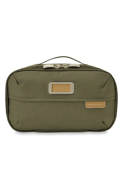 Briggs & Riley Baseline Expandable Travel Bag In Olive