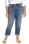 Nydj Margot High Waist Girlfriend Jeans In Caliente