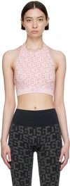 Wolford X Gcds Basic Monogram Crop Top In Multi-colored