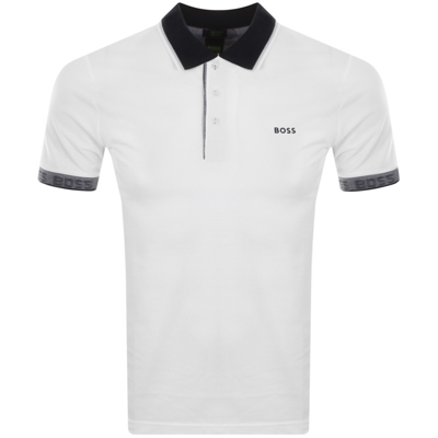 Boss Athleisure Boss Paule Polo T Shirt White