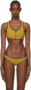 ABYSSE YELLOW JENNA BIKINI TOP