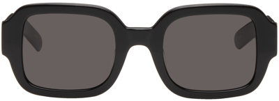 Flatlist Eyewear Black Tishkoff Sunglasses In Solid Black