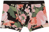 Tom Ford Cotton Blend Floral Print Boxer Briefs In Coral