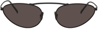 Saint Laurent Black Sl 538 Sunglasses In 001 Black