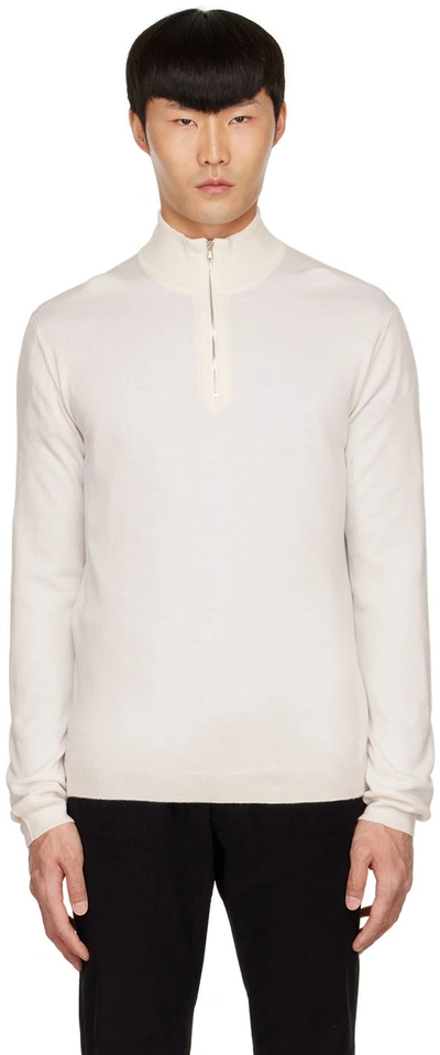 Salie 66 White Cecil Sweater In Ivory