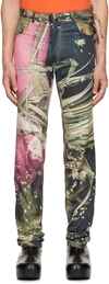 OTTOLINGER MULTICOLOR THY TROUSERS