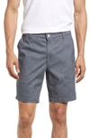 Ag Wanderer Print Chino Shorts In Shaw Grey Multi