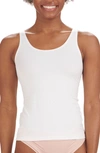 Wolford Aurora Pure Tank Top In 104 Pearl