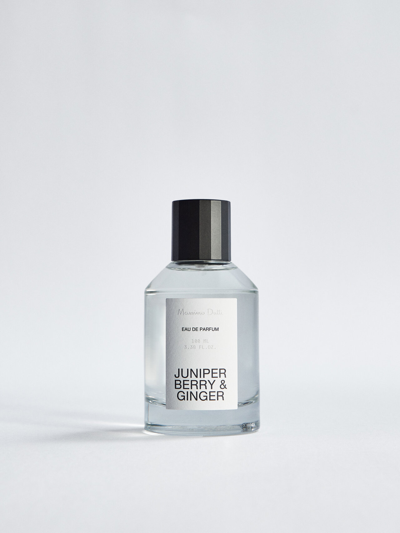 Massimo Dutti (100 Ml) Juniper Berry & Ginger Eau De Parfum In Dark Green