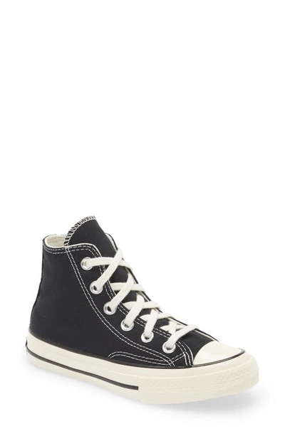 Converse Kids' Chuck Taylor® All Star® 70 High Top Sneaker In Black/black/white