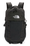 The North Face Recon Backpack In Asphalt Grey/ Tnf Black
