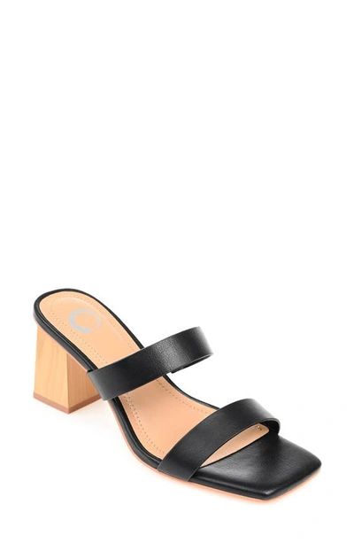 Journee Collection Tru Comfort Foam Nolla Heeled Sandal In Black