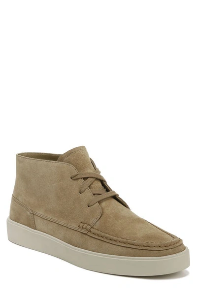 Vince Men's Tacoma Leather High-top Trainers In New Camel