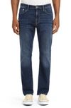 Mavi Jeans Zach Straight Leg Jeans In Brushed Feather Blue