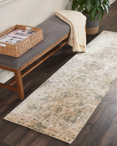 Nourcouture Svana Hand-knotted Runner, 2' X 8' In Beige