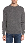Nordstrom Cashmere Crewneck Sweater In Grey Ebony