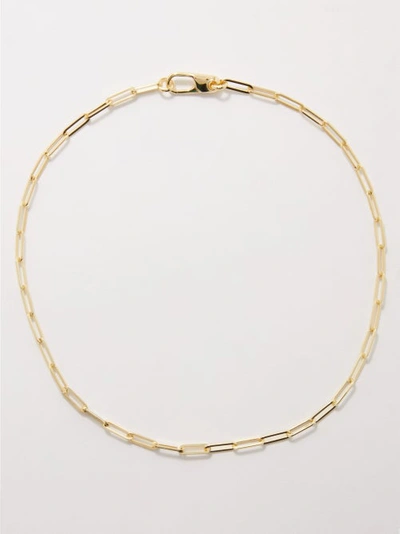 Otiumberg Carabiner 14kt Gold-vermeil Chain Necklace In Yellow Gold