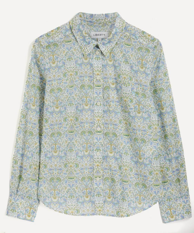 Liberty Lodden Fitted Shirt In Light Blue