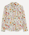 Liberty Floral Eve Fitted Shirt In Cream