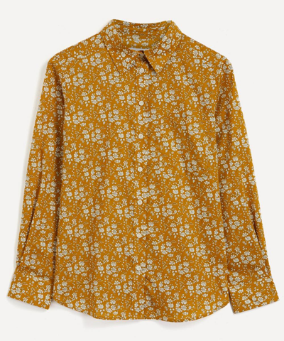 Liberty Capel Relaxed Shirt In Mustard