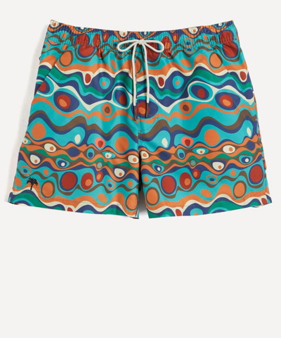 Oas Ocean Trip Swim Shorts In Green