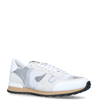 Valentino Garavani Garavani Camouflage Trainers In White