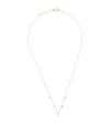 PERSÉE YELLOW GOLD AND DIAMOND 5-STONE DANAÉ NECKLACE