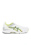 Comme Des Garçons Shirt X Asics Tarther Low-top Sneakers In Yellow