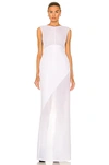 PETER DO OPEN BACK GOWN