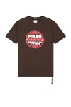 Ksubi World Tour Biggie Cotton Graphic Tee In Faded Black