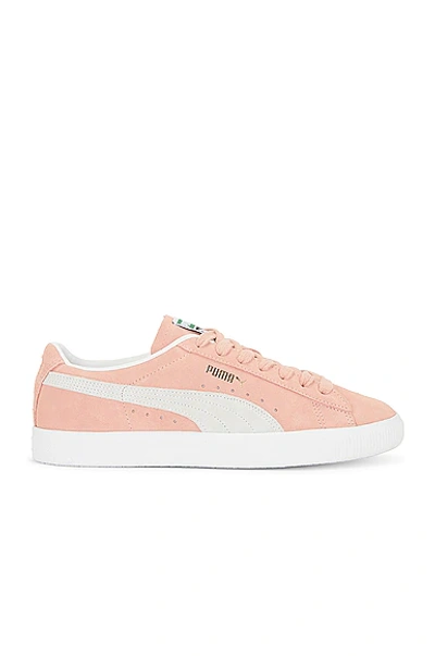 Puma Suede Vtg Low-top Sneakers In Pink