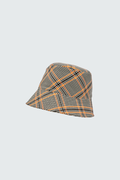 Dorothee Schumacher Checked Attraction Hat In Multi Colour