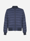 HERNO L'AVIATORE QUILTED NYLON DOWN JACKET