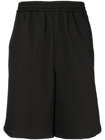 Off-white Monogram Band Track Shorts In Schwarz