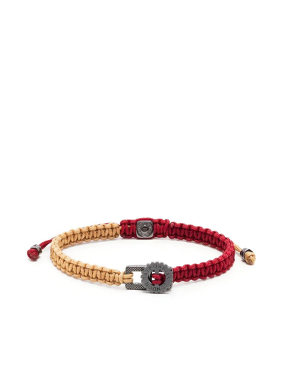 Tateossian Gear Primo Bracelet In Red